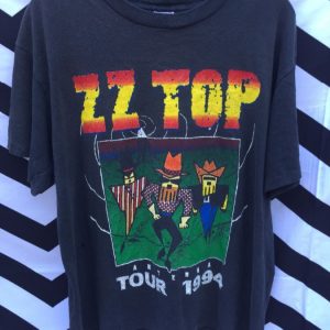 VINTAGE ZZ TOP 1994 TOUR TSHIRT ANTENNA 1
