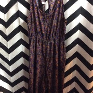 RAYON JUMPSUIT SMALL FLORAL PRINT 1