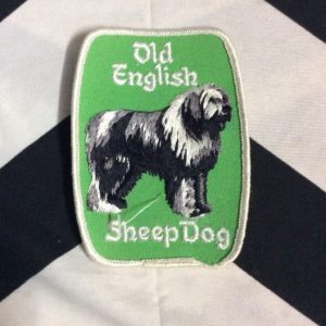 PATCH- OLD ENGLISH SHEEPDOG *OLD STOCK* 1