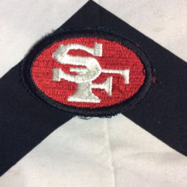 PATCH- SF 49ERS OVAL *OLD STOCK* 1