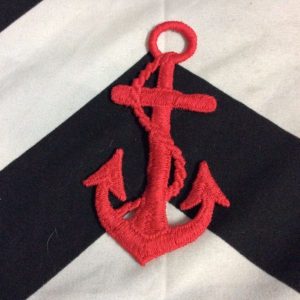 BW PATCH RED NAUTICAL ANCOR 1