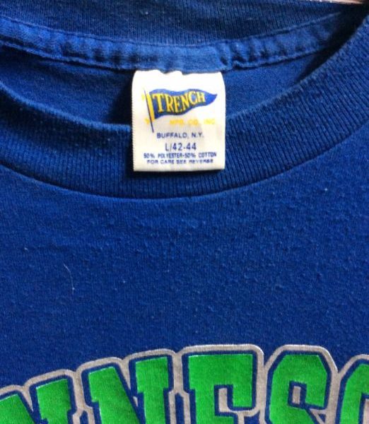 Nba Minnesota Timberwolves Women's Short Sleeve Vintage Logo Tonal Crew T- shirt : Target