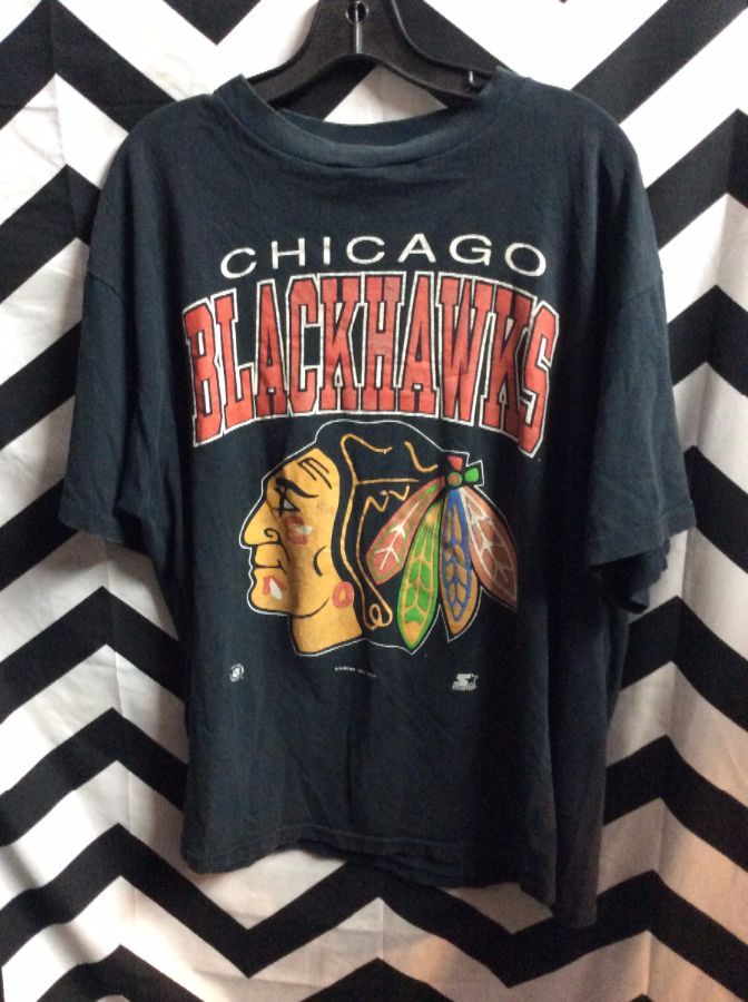 chicago blackhawks logo shirt