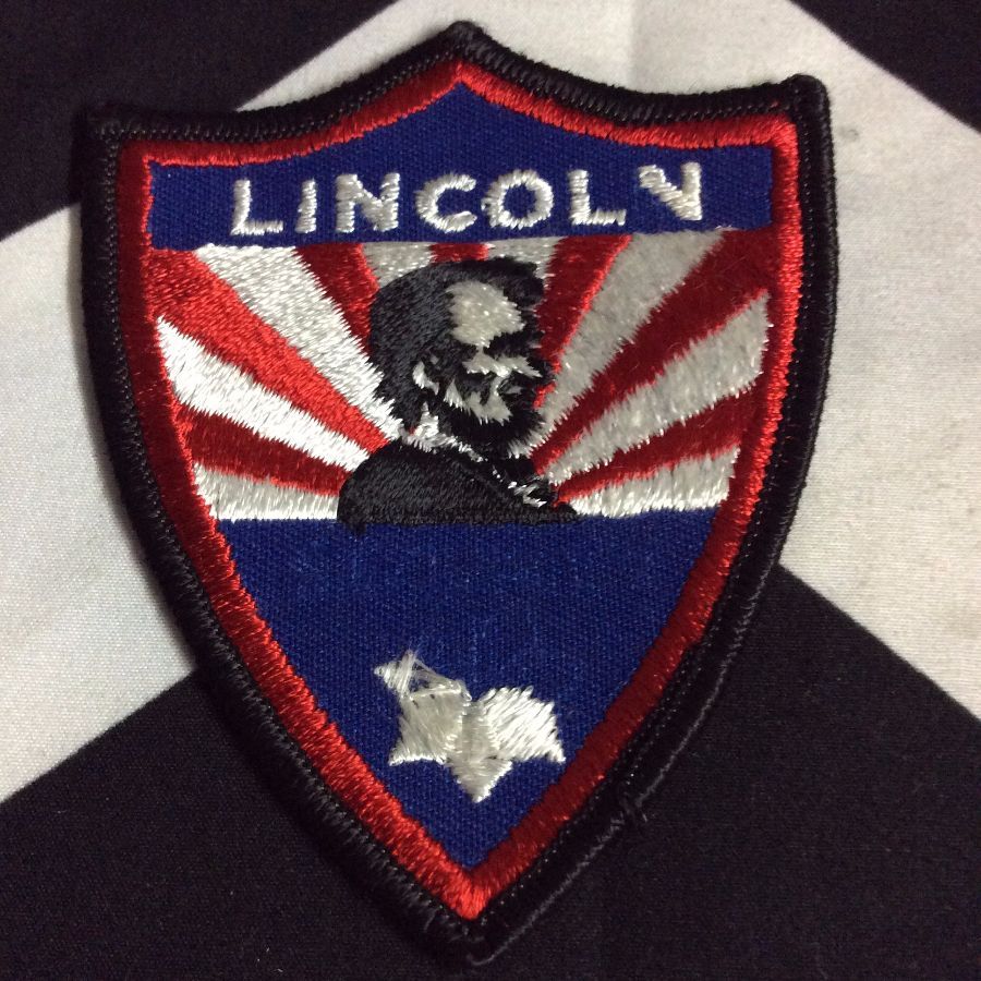 PATCH- LINCOLN SIDE PROFILE *OLD STOCK* 1