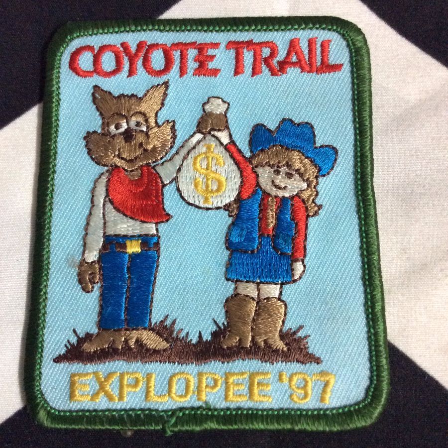 PATCH- COYOTE TRAIL *OLD STOCK* 1