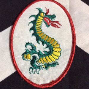PATCH- DRAGON OVAL *OLD STOCK* 1