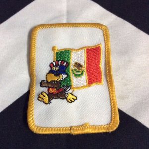 PATCH- OLYMPIC EAGLE MEXICO FLAG 1984 1