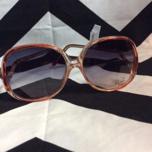 Sunglasses 1970s Deadstock Metal Curve Side CR 39 1