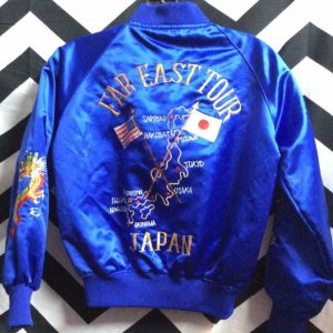 SILK EMBROIDERED FAR EAST TOUR JACKET SMALL FIT 1