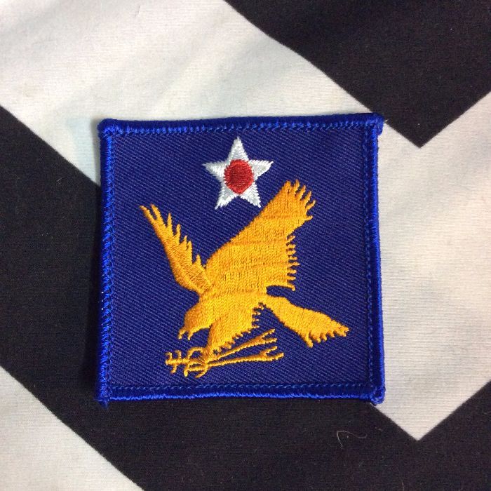 BW Patch- Blue Square Eagle Patch PM-147 1