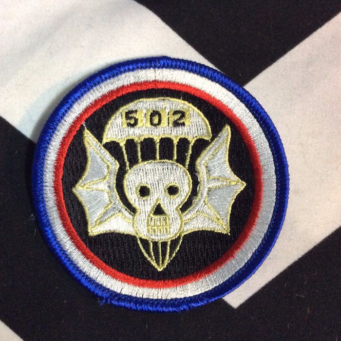 BW Patch- Skull Wings Parachute Patch PM-85 1