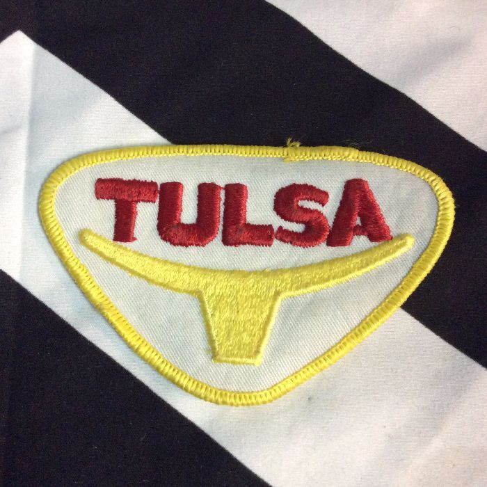 PATCH TULSA RED YELLOW BULL *deadstock 1