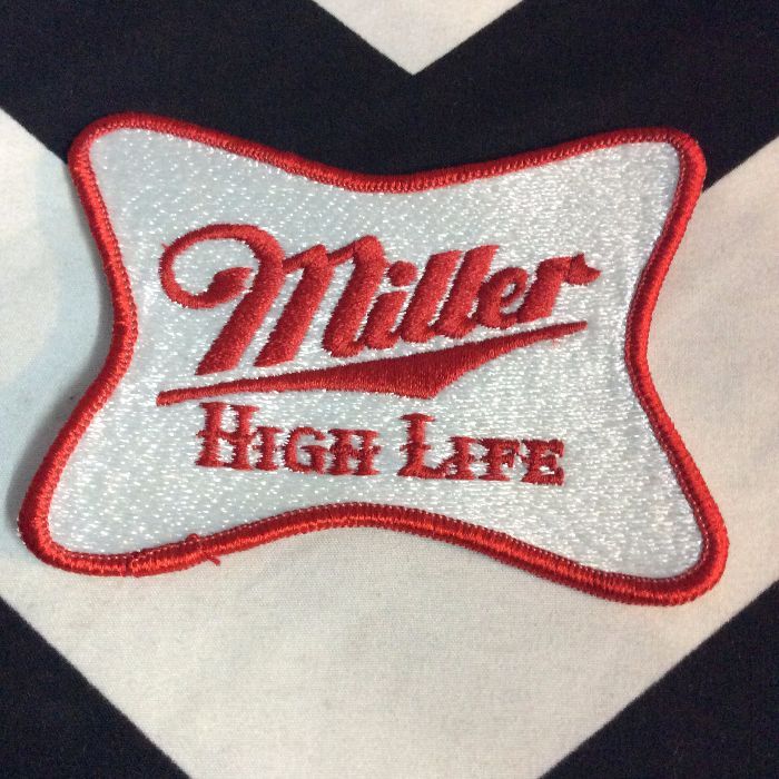 LARGE MILLER LOGO PATCHES RECTANGLE 1