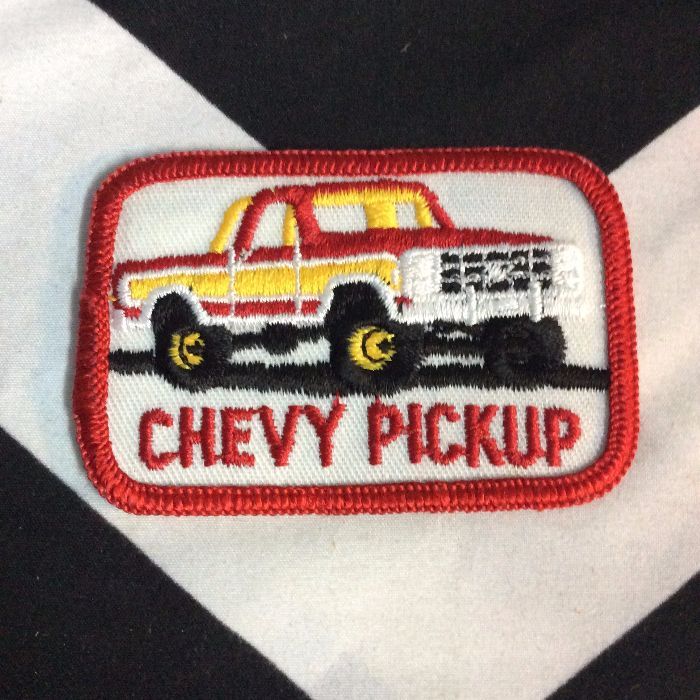 CHEVY PICKUP PATCH - OLD STOCK 3