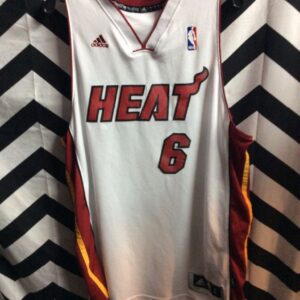 Photo detail:ADIDAS BASKETBALL JERSEY - MIAMI HEAT - LEBRON JAMES #6 - NBA