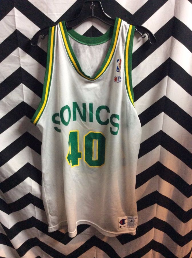NBA Seattle Supersonics jersey #40 Kemp 1