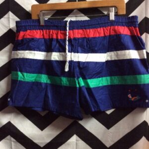 Photo detail:GANT SWIM SHORTS - ELASTIC WAIST - HORIZONTAL STRIPES