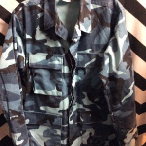 Photo detail:CANVAS  CAMO  MILITARY JACKET