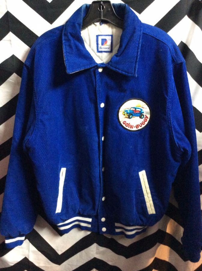 GOIN BUGGY RETRO SPORTS JACKET - CORDUROY - QUILTED LINING 1