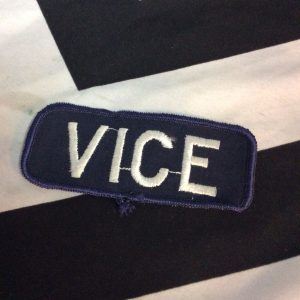PATCH VICE NAVY *deadstock 1