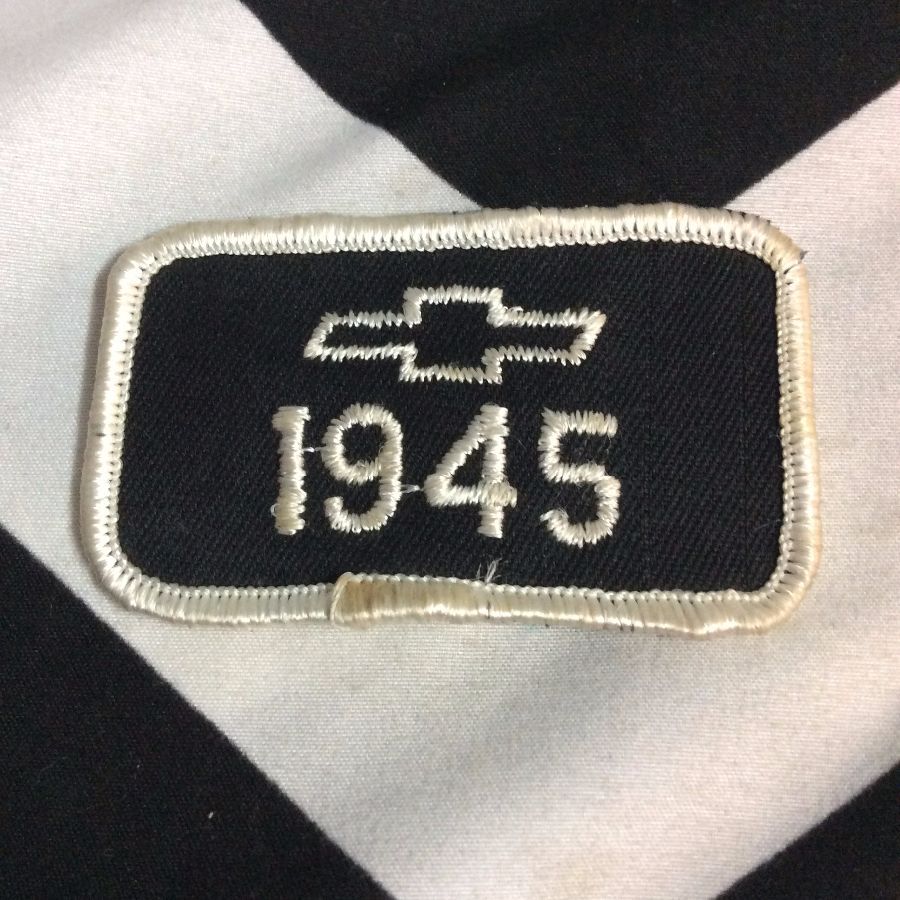 PATCH CHEVY 1945 BLACK *deadstock 1