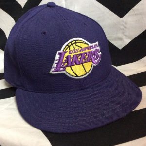 LAKERS FITTED HAT EMBROIDERED 1