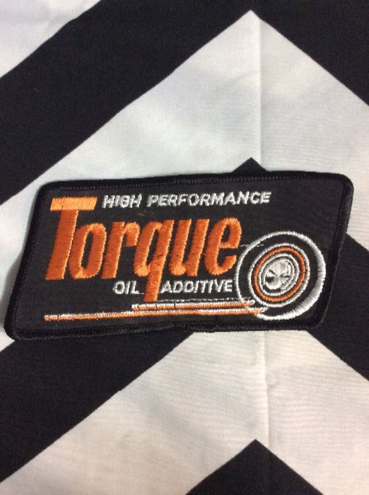 *Deadstock High Performance Torque Oil Large Patch *old stock 1