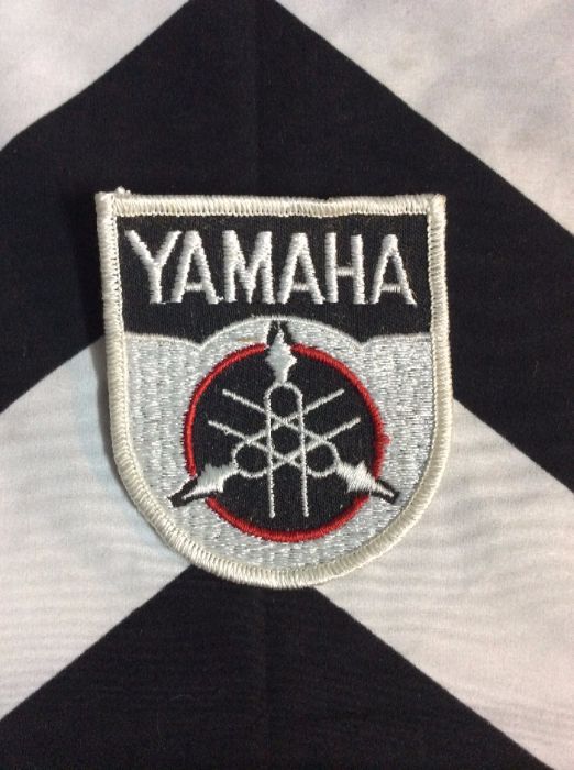 product details: EMBROIDERED PATCH – YAMAHA SYMBOL photo