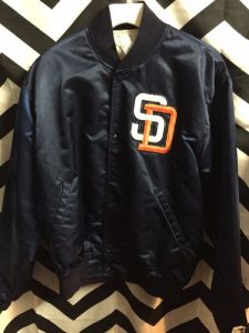 San Diego Padres Starter Baseball Style Jacket | Boardwalk Vintage