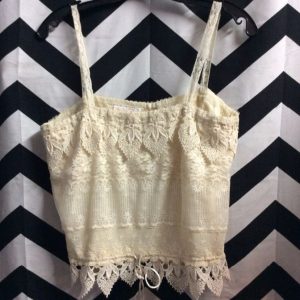 Top Lace Sleeveless 8-107 1