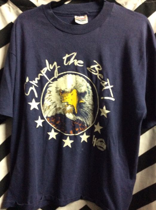 TSHIRT EAGLE SIMPLY THE BEST 1