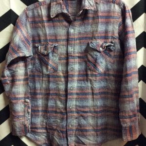 LITTLE RETRO LS BD FLANNEL SHIRT SMALL FIT 1