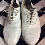 LEATHER OXFORD LACE UP SHOES