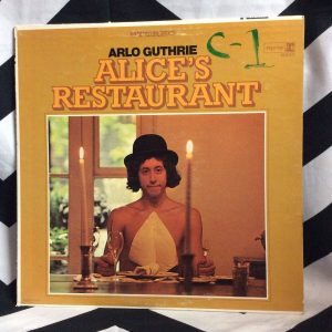 VINYL ARLO GUTHRIE ALICE'S RESTAURANT LP 1