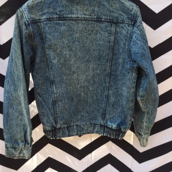 levis denim bomber