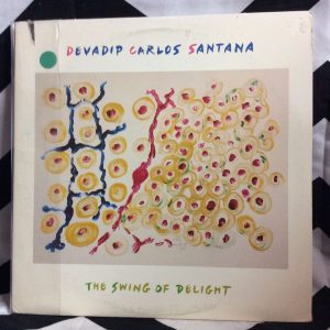 VINYL DEVADIP CARLOS SANTANA THE SWING OF DELIGHT LP 1