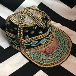 Photo detail:BURMESE MYANMAR ETHINC EMBROIDERED HAT