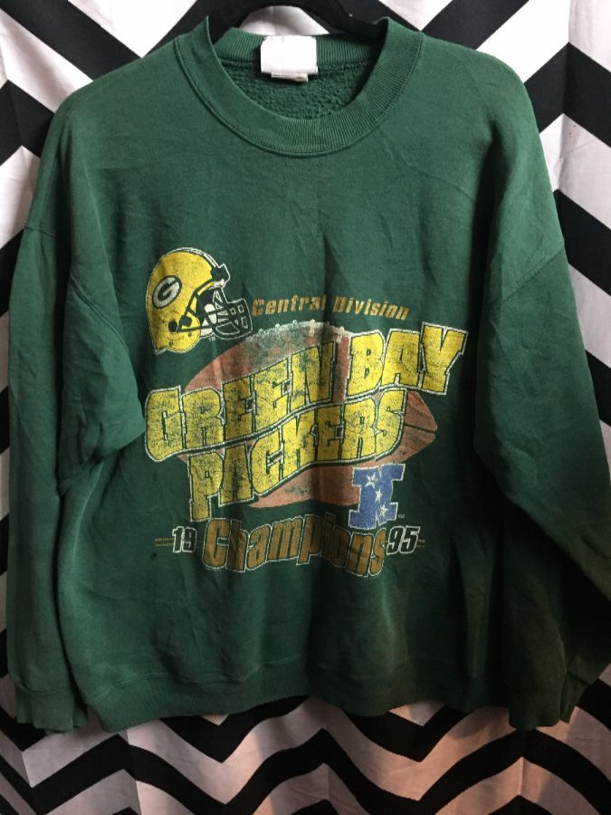 NFL Greenbay Packers NFC Champions 95 Pullover Sweatshirt 2