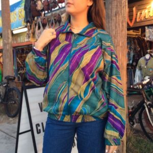 Photo detail:WINDBREAKER SILK FUNKY PRINT