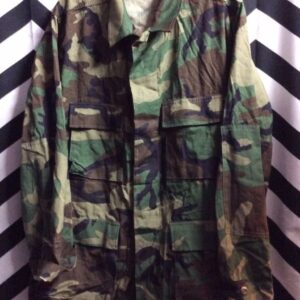 Photo detail:MILITARY ISSUED PLAIN CAMO JACKET