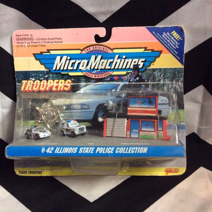 micro machines police car