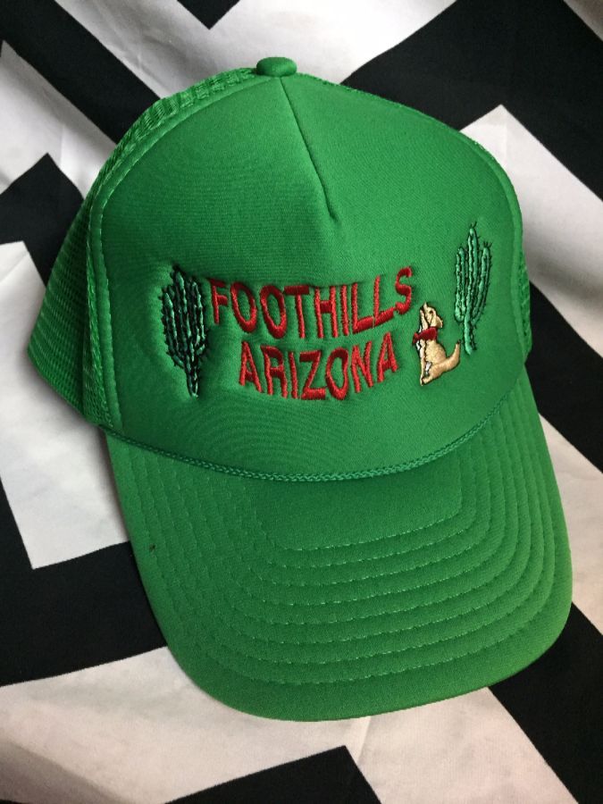Foothills Arizona embroidered Trucker hat 1