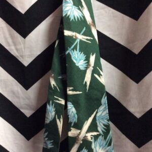 Photo detail:HAWAIIAN PRINT TIE BAMBOO