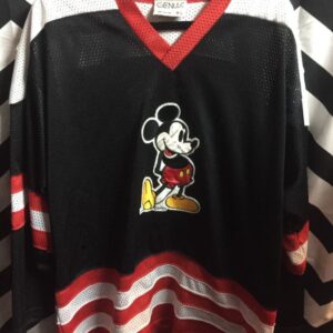 Photo detail:HOCKEY JERSEY W/MICKEY #1 LETTERING & MOUSE GRAPHIC