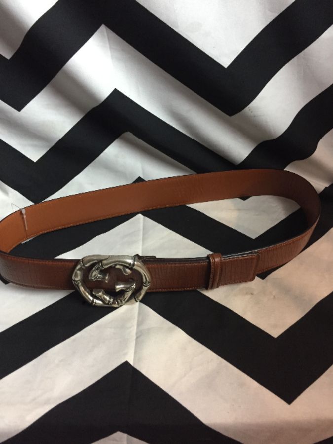 Gucci Extra Wide Gold Buckle Belt – Dina C's Fab and Funky