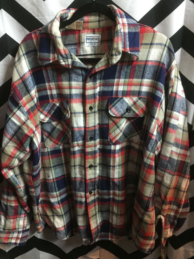 LS BD Oversized Flannel 1