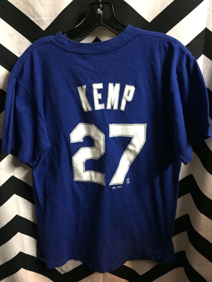 Jersey Style T-shirt Los Angeles Dodgers #27 Kemp