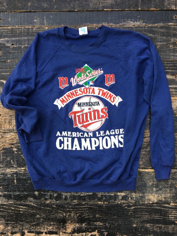 1987 World Series Minnesota Twins Pullover Sweatshirt 1
