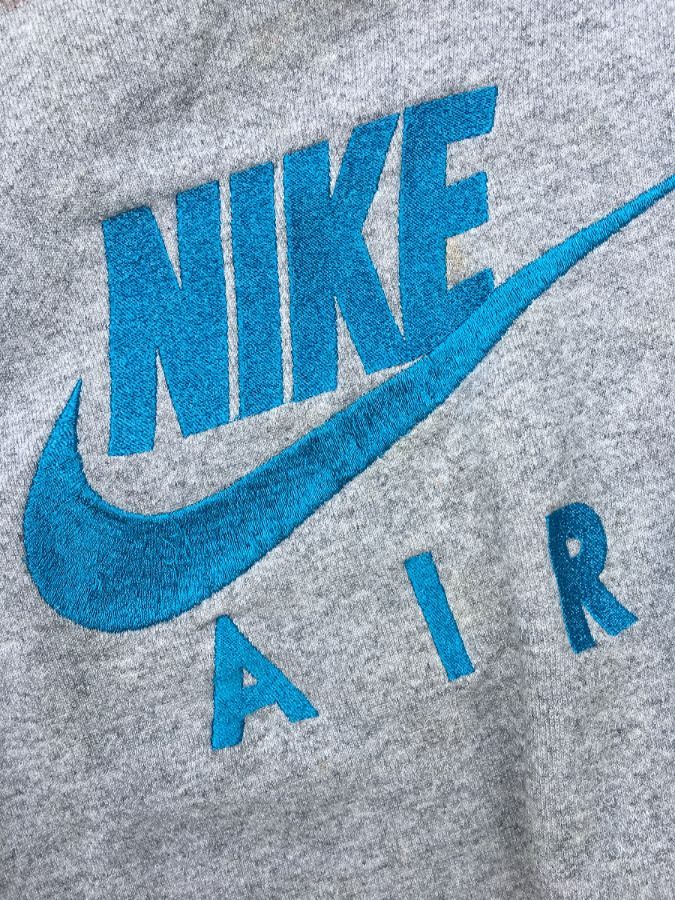 Nike Air Embroidered Logo Pullover Sweatshirt W/gray Tag | Boardwalk ...