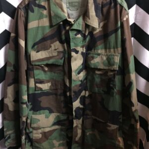 Photo detail:CAMOUFLAGE LONG MILITARY SHIRT/JACKET